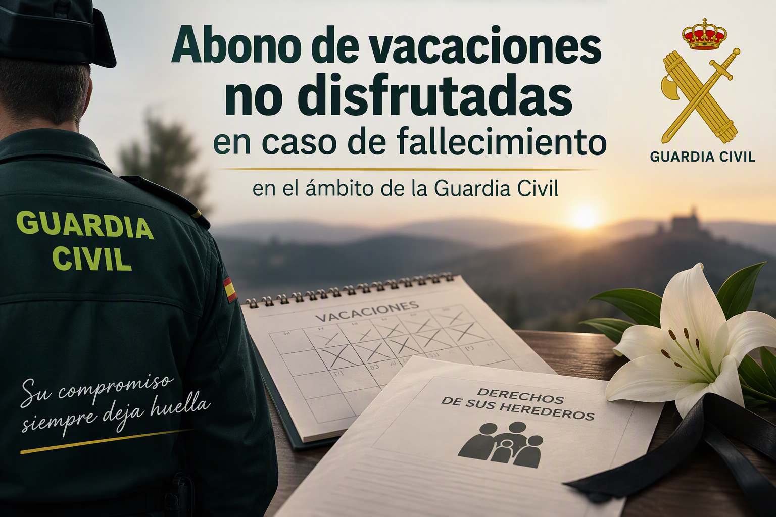 Abono de vacaciones no disfrutadas en caso de fallecimiento Abono de vacaciones no disfrutadas en caso de fallecimiento