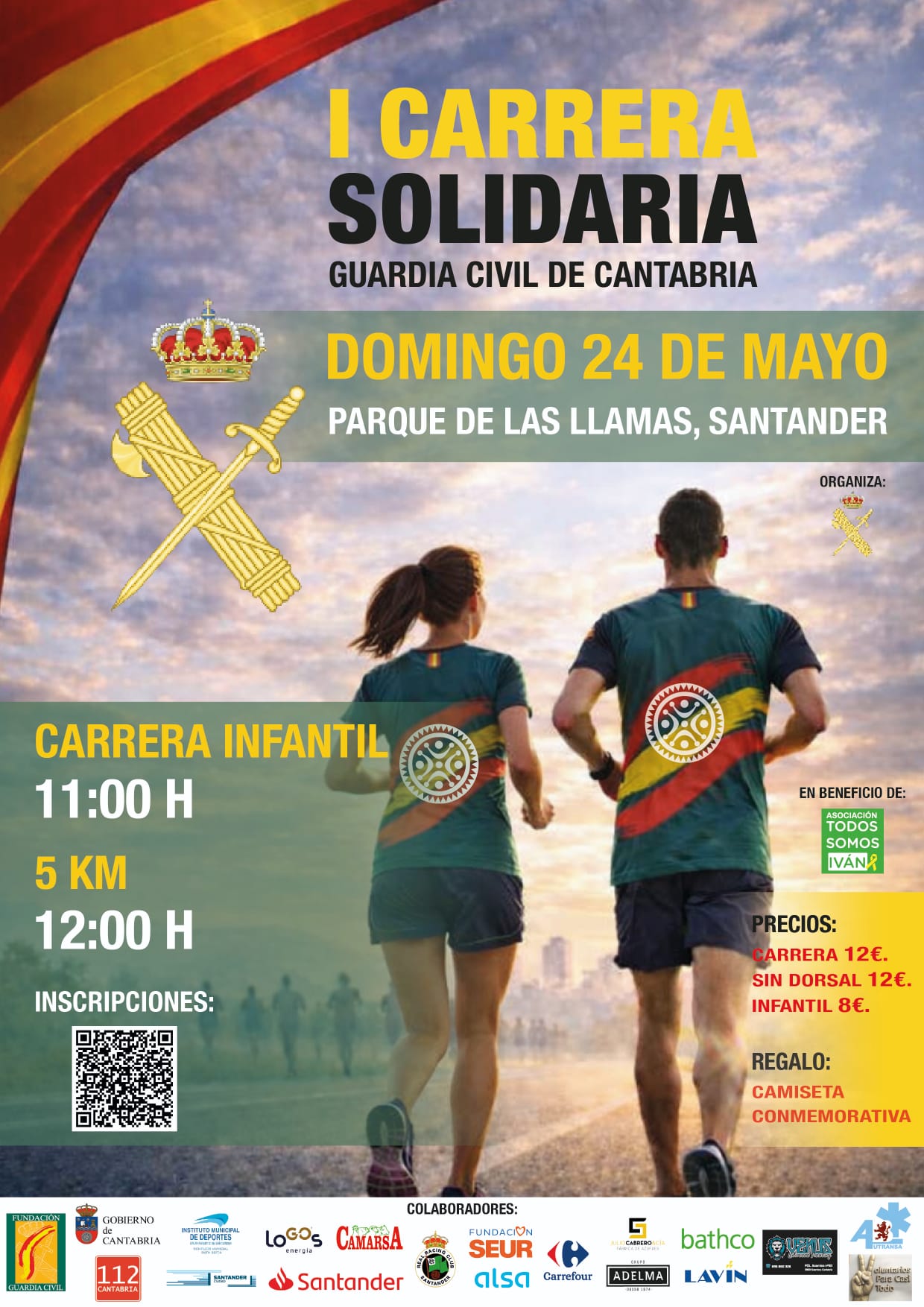 Iª Carrera Solidaria de la Guardia Civil de Cantabria, en favor de la Asociación Iª Carrera Solidaria de la Guardia Civil de Cantabria, en favor de la Asociación
