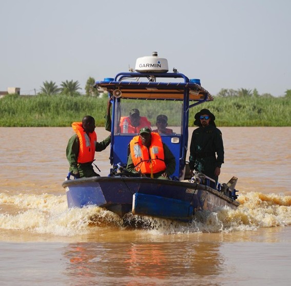 Formación náutica a las Fuerzas de Seguridad en Senegal y Mauritania