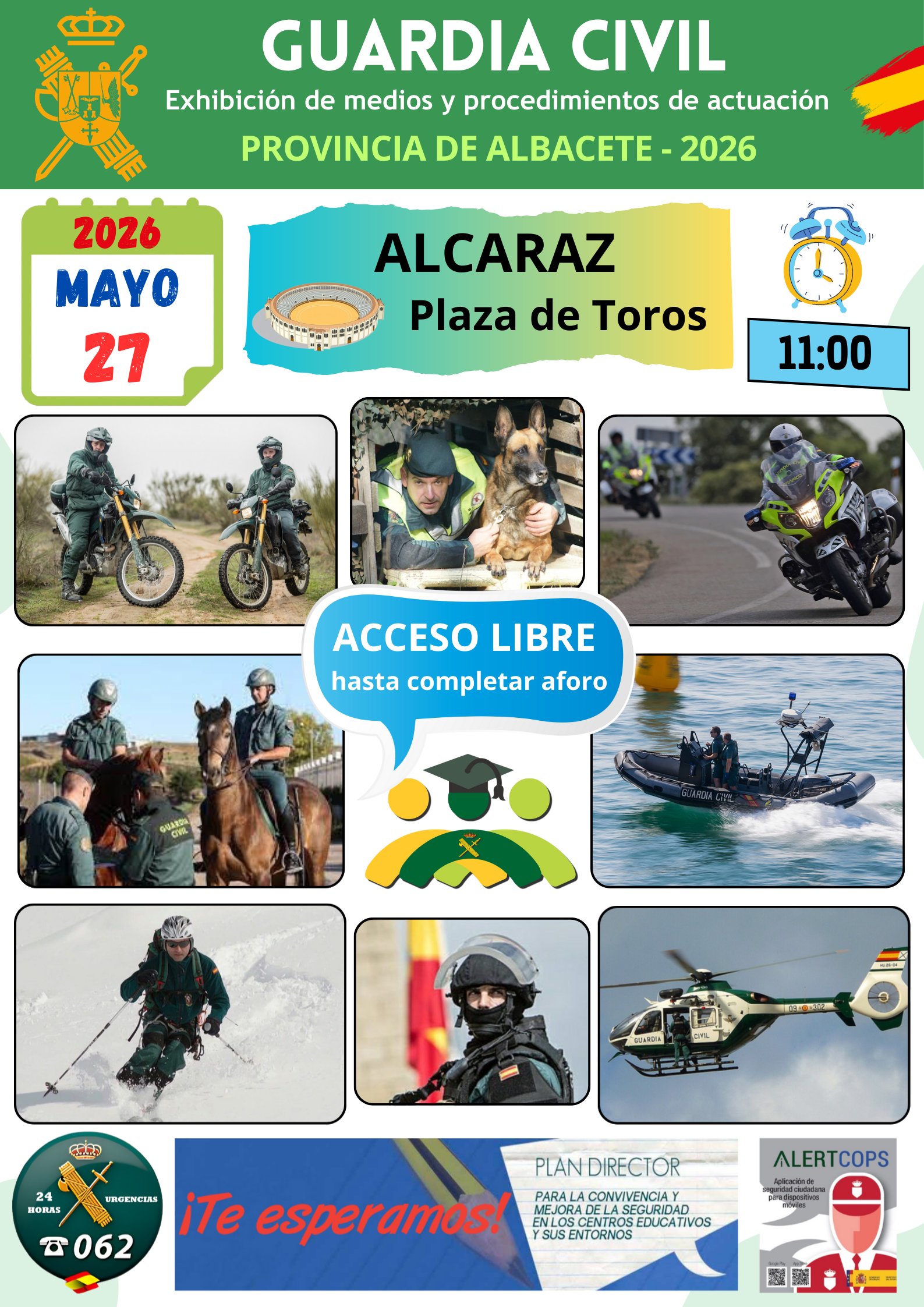 Cartel exhibicion Alcaraz