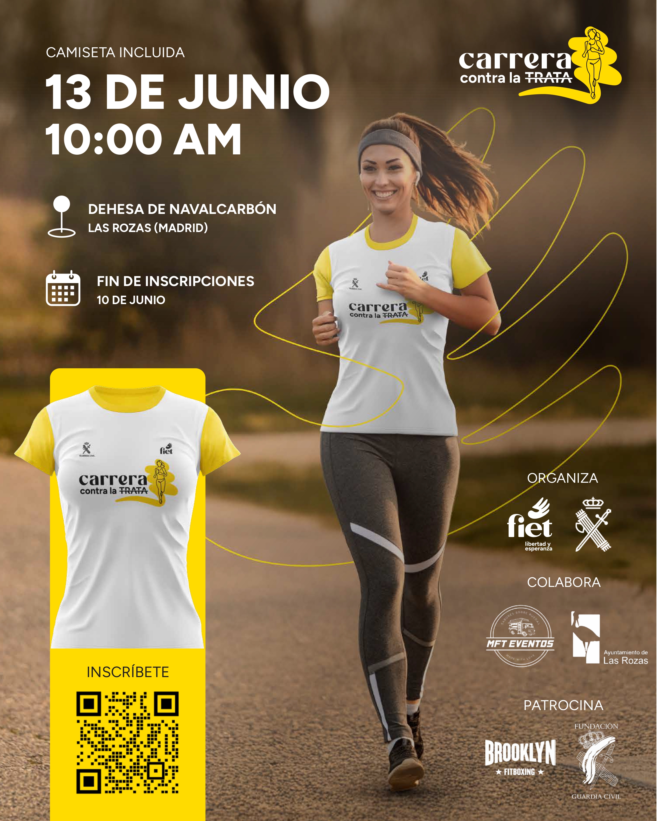 CARTEL II CARRERA CONTRA LA TRATA