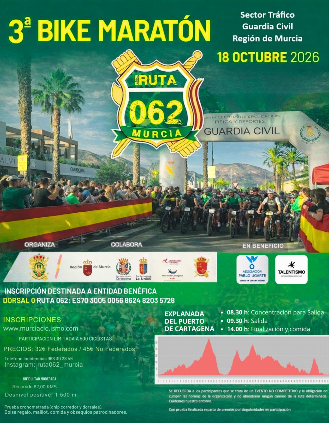 CARTEL III Ruta 062 Mountain Bike Solidaria CARTEL III Ruta 062 Mountain Bike Solidaria
