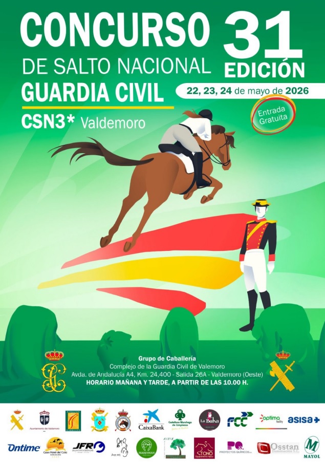 Concurso Hípico Nacional CSN VALDEMORO 2026