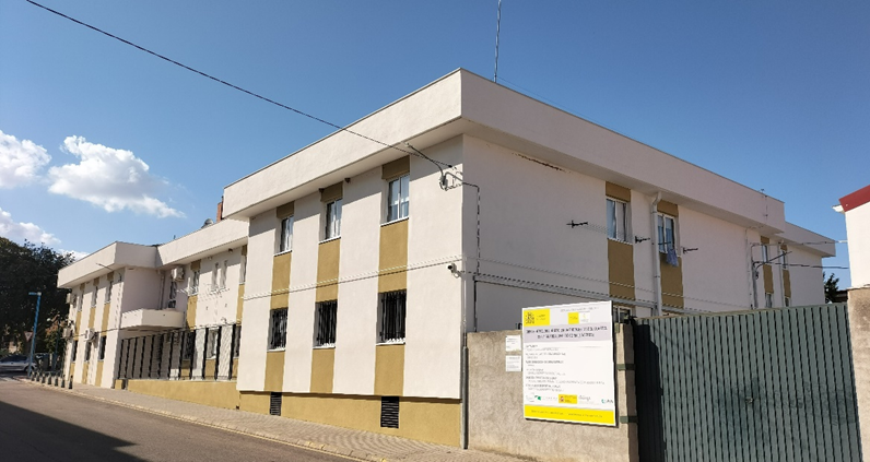 La Guardia Civil finaliza la rehabilitación energética del Cuartel de Coria (Cáceres), en el marco del Plan de Recuperación, Transformación y Resiliencia (PRTR)
