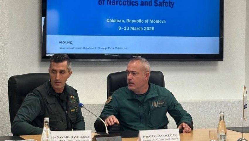 Cooperación internacional en acción: La Guardia Civil y la OSCE refuerzan la seguridad en Moldavia