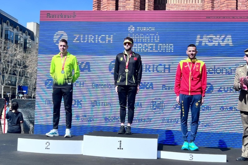 Podio de la segunda posición Podio de la segunda posición