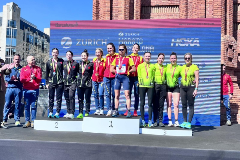 Podio por equipos Podio por equipos