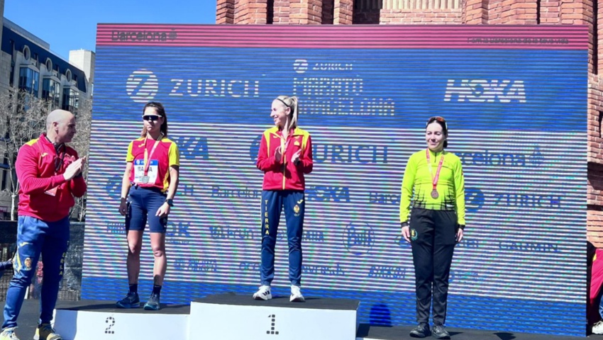 Medallas en el Campeonato Nacional Militar de Maratón