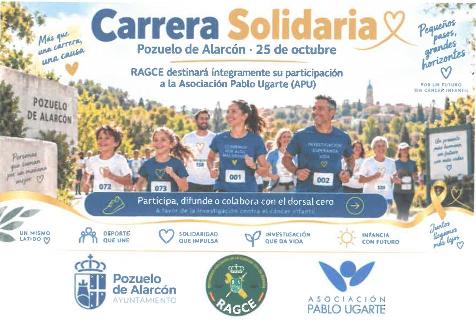 Carrera Solidaria Pozuelo de Alarcón 2026: deporte y solidaridad contra el cáncer infantil