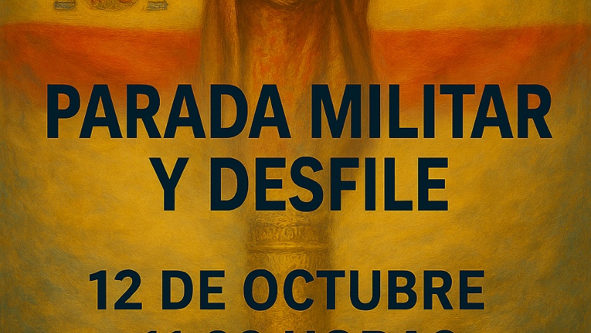 Parada Militar y desfile, con motivo de la celebración de la Virgen del Pilar
