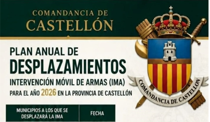 Evento desplazamientos intervención armas en Castellon