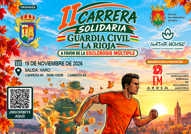 II Carrera Solidaria de la Guardia Civil de La Rioja