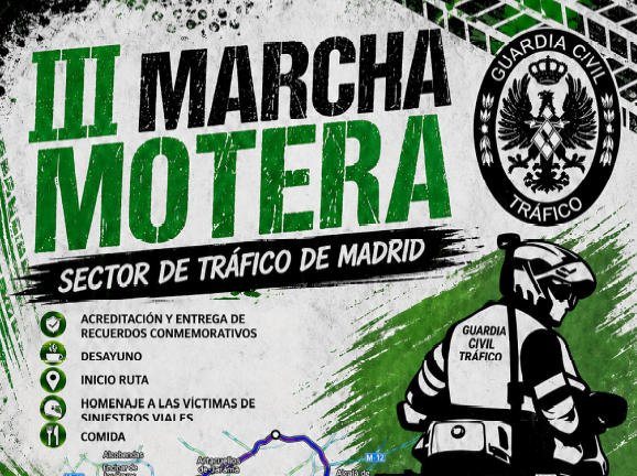 Marcha motera Guardia Civil