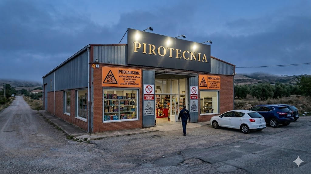 Taller de pirotecnia