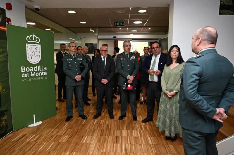 Imágenes de la inauguración de la sede del Instituto Nacional de Seguridad Ambiental (INSA) de la Guardia Civil Imágenes de la inauguración de la sede del Instituto Nacional de Seguridad Ambiental (INSA) de la Guardia Civil