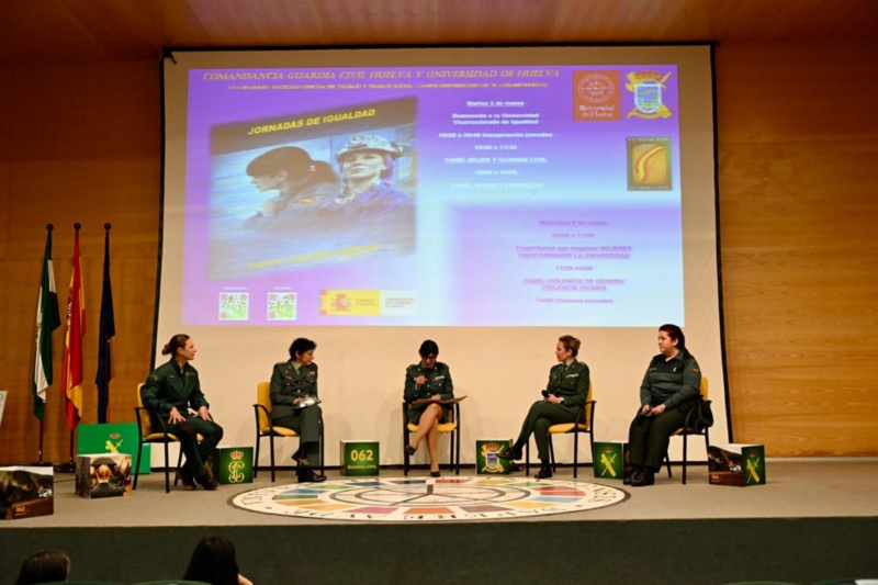 La directora general de la Guardia Civil, Mercedes González, inaugura las Jornadas “Talento, liderazgo y servicio” en Huelva La directora general de la Guardia Civil, Mercedes González, inaugura las Jornadas “Talento, liderazgo y servicio” en Huelva