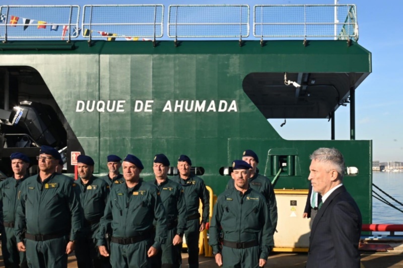 250918 mir_entrega_buque_Duque_Ahumada_Vigo_GC 01 250918 mir_entrega_buque_Duque_Ahumada_Vigo_GC 01