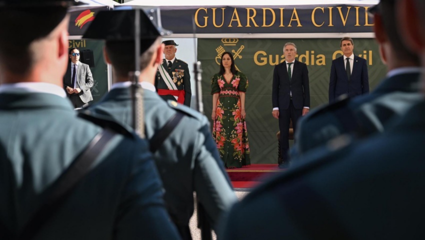 Grande-Marlaska destaca en Córdoba la “ejemplaridad y profesionalidad” de la Guardia Civil tras el accidente ferroviario de Adamuz
