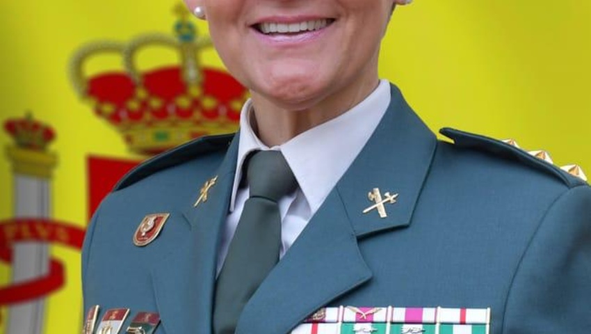 Cristina Moreno, segunda mujer coronel en la historia de la Guardia Civil