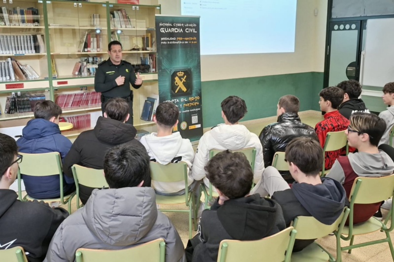 800 centros educativos competirán en la nueva edición de Ciberliga pre amateur de la Guardia Civil 800 centros educativos competirán en la nueva edición de Ciberliga pre amateur de la Guardia Civil