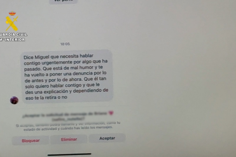 Detenida una persona por obtener imágenes de carácter sexual de menores de edad a través de las redes sociales