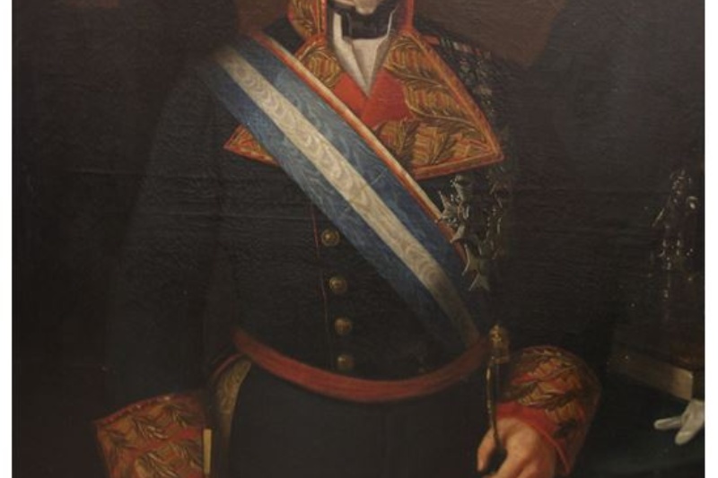 José Mac-Crohon y Blake (1803 - 1860), teniente general, director general de la Guardia Civil (1 de agosto de 1856 - 12 de octubre de 1856). Autor: E. La-Rochette.  Fuente: Gabinete Técnico. Guardia Civil.