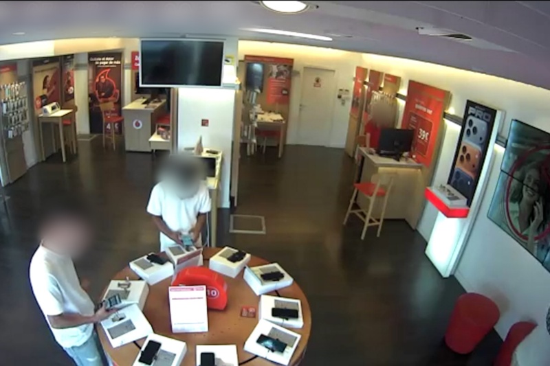 Camara de seguridad de un establecimiento Camara de seguridad de un establecimiento