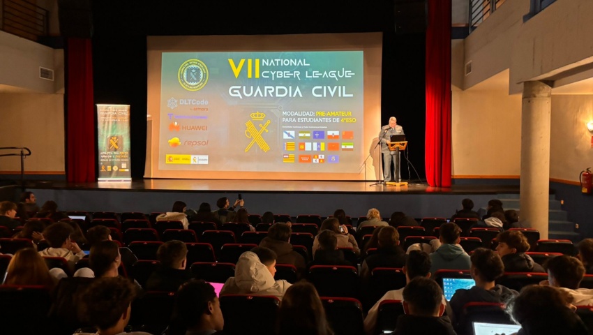 En Castilla La Mancha 2500 estudiantes de 4º de la ESO participaron en las actividades de la National Cyber League de la Guardia Civil