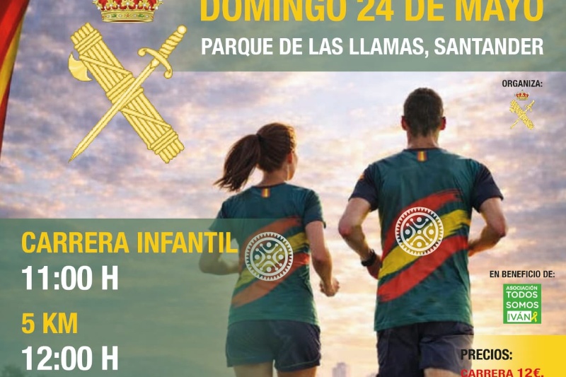 Iª Carrera Solidaria de la Guardia Civil de Cantabria, en favor de la Asociación "Todos somos Iván" contra el cáncer infantil Iª Carrera Solidaria de la Guardia Civil de Cantabria, en favor de la Asociación "Todos somos Iván" contra el cáncer infantil