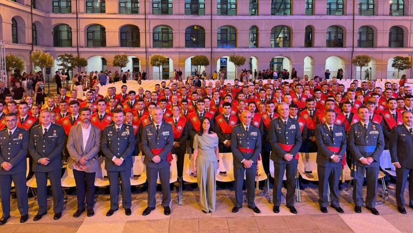 153 futuros oficiales de la Guardia Civil se gradúan en la Universidad Carlos III de Madrid
