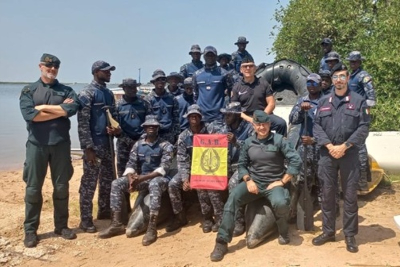 Formación náutica a las Fuerzas de Seguridad en Senegal y Mauritania Formación náutica a las Fuerzas de Seguridad en Senegal y Mauritania