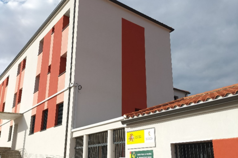 La Guardia Civil finaliza la rehabilitación energética del Acuartelamiento de Aldeadávila de la Ribera ( Salamanca), en el marco del Plan de Recuperación, Transformación y Resiliencia (PRTR)