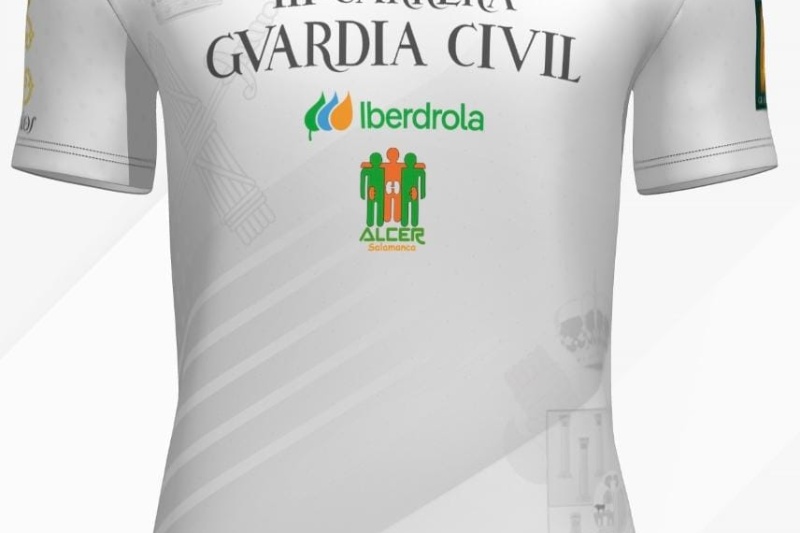 Camiseta III Carrera solidaria de la Guardia Civil de Salamanca