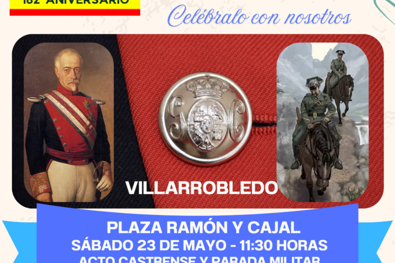Cartel aniversario fundación Guardia Civil