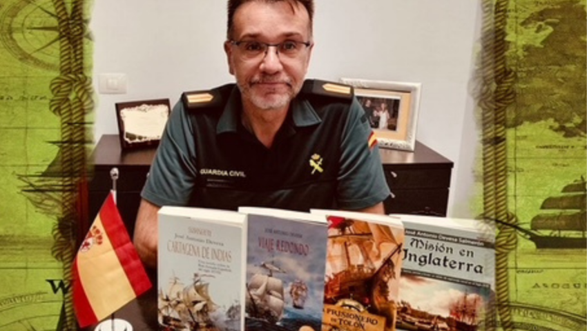 Presentación de las novelas del Brigada Devesa Salmerón