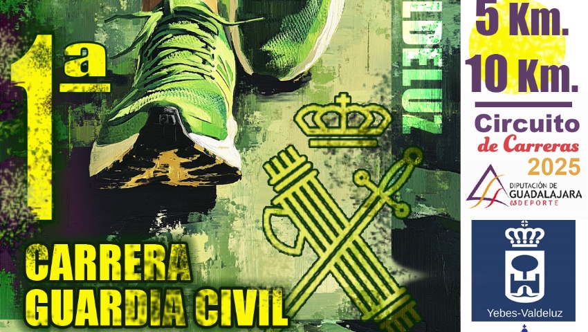I Carrera Popular de la Guardia Civil de Guadalajara (5 y 10 km)