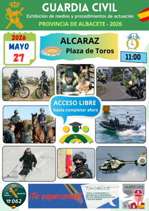 Cartel exibicion Alcaraz