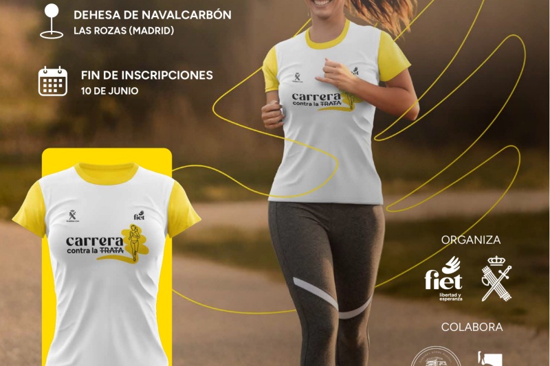 CARTEL II CARRERA CONTRA LA TRATA