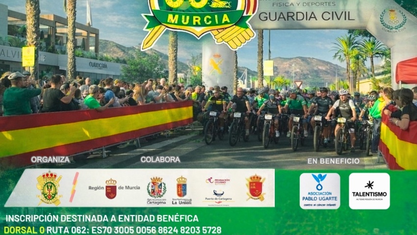 Tercera edición de la Ruta 062 Mountain Bike Solidaria (Cartagena-Murcia)