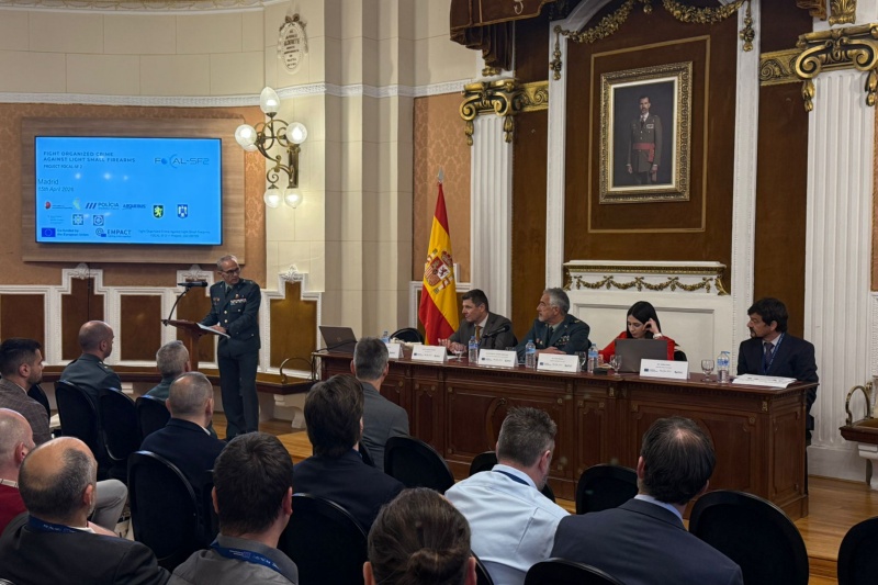 Ponencias durante las jornadas Legislative Seminar on Alarm and Signal Weapons - FOCAL SF2 PROJECT