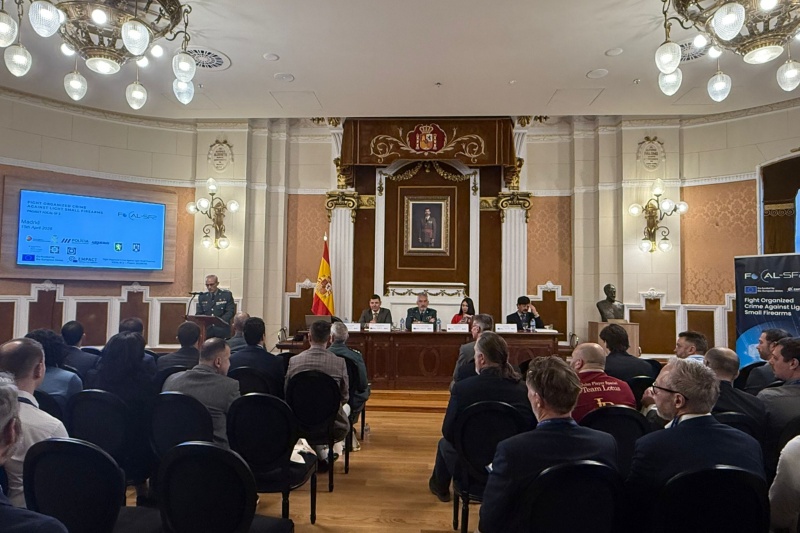 Ponencias durante las jornadas "Legislative Seminar on Alarm and Signal Weapons - FOCAL SF2 PROJECT"