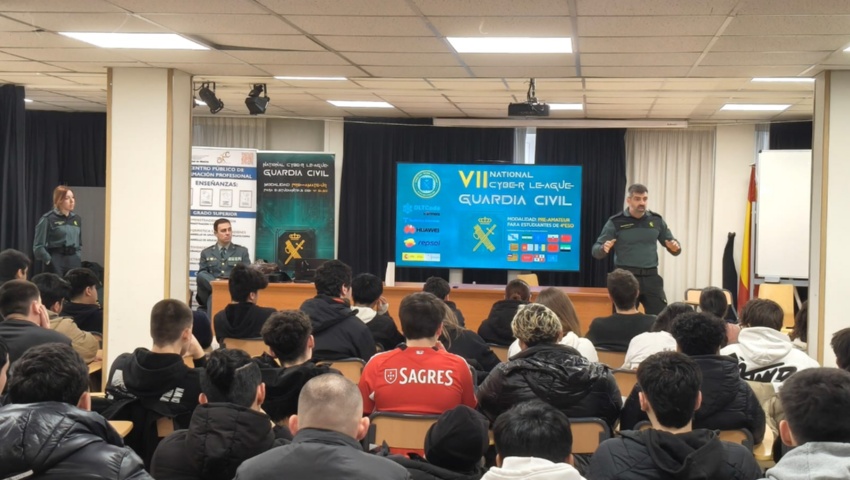 En Madrid 3500 estudiantes de 4º de la ESO participaron en las actividades de la National Cyber League de la Guardia Civil