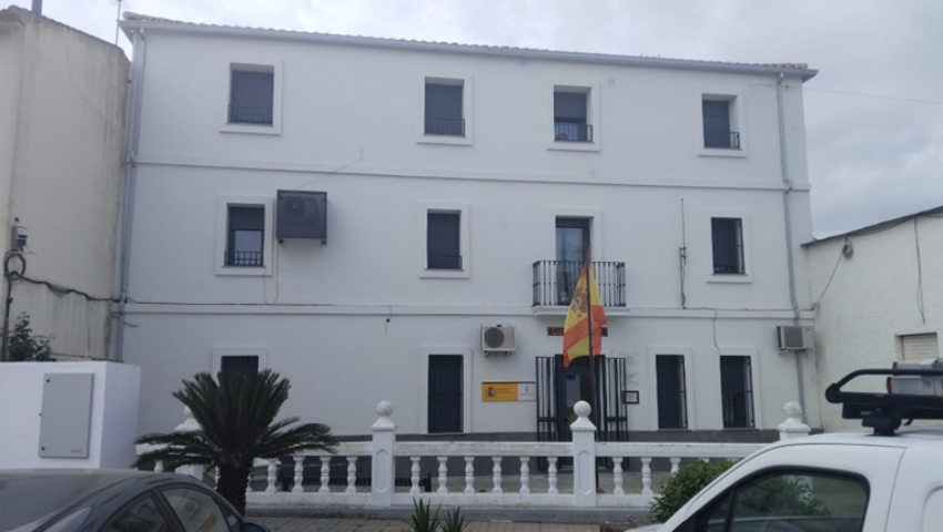 La Guardia Civil finaliza la rehabilitación energética del Acuartelamiento de Puebla de Guzmán (Huelva), en el marco del Plan de Recuperación, Transfo...