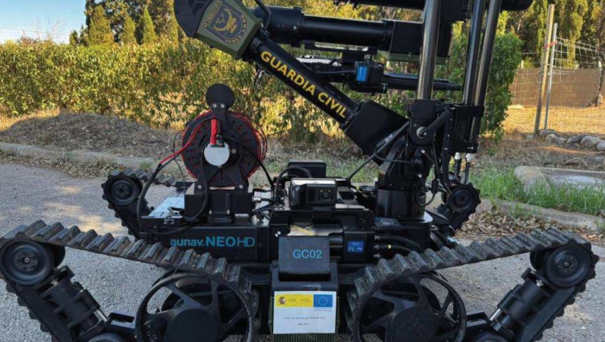 Mantenimiento de robots de desactivación de explosivos de la Guardia Civil (2026-2027)