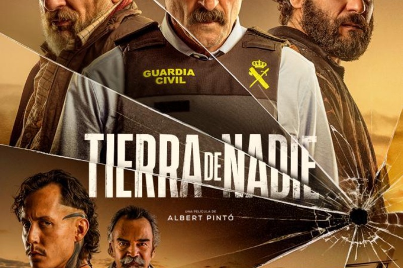Cartel promocional de la película Tierra de Nadie Cartel promocional de la película Tierra de Nadie