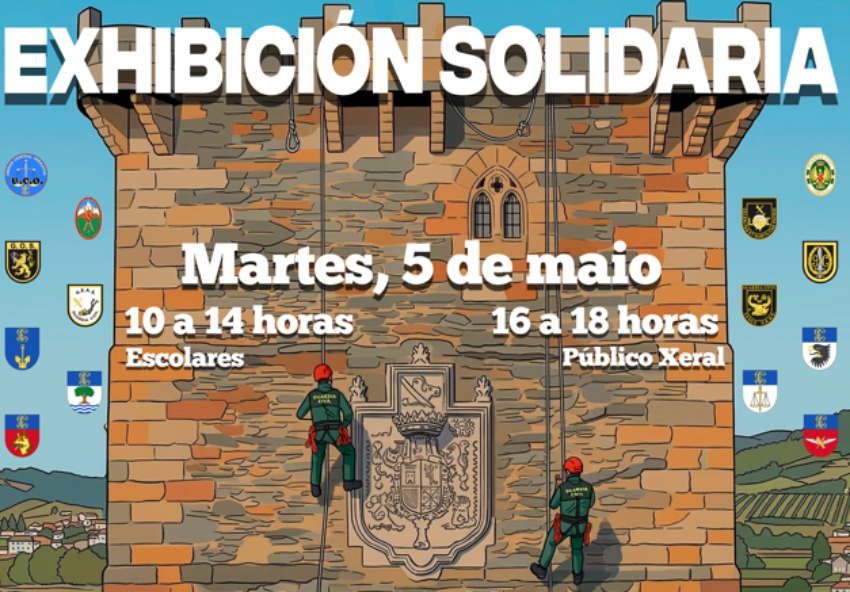 Exhibición solidaria de medios