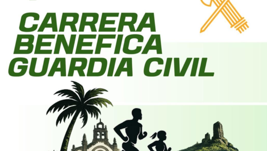 Carrera benéfica Guardia Civil. Gran Canaria