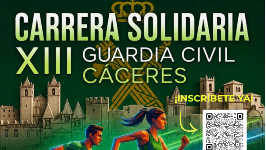 XIII Carrera Solidaria de la Guardia Civil de Cáceres