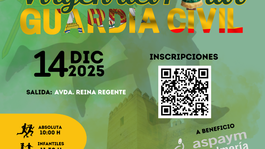 II Carrera solidaria Guardia Civil "Virgen del Pilar", Almería 2025