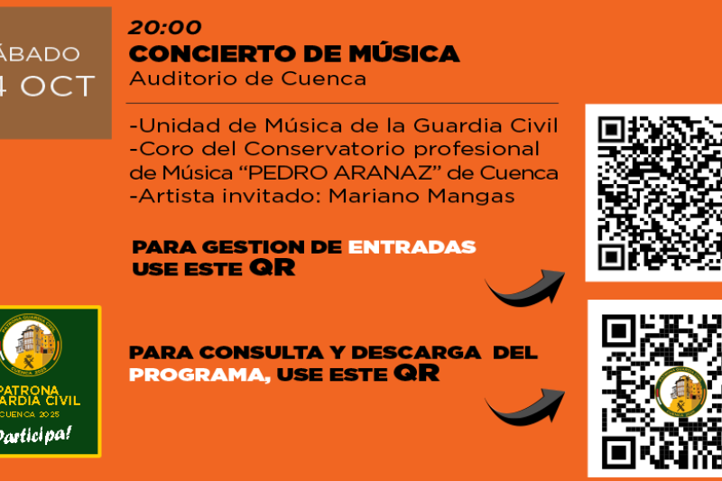 Concierto de la Unidad de Musica Guardia Civil